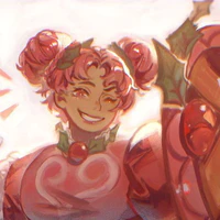 Hollyberry cookie