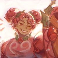 Hollyberry cookie