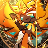 Golden cheese cookie