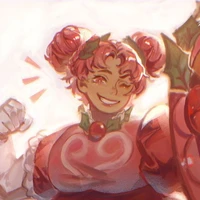 Hollyberry cookie