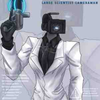 『Larger Scientist Camera Man-Kled』