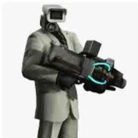 scientist camera man