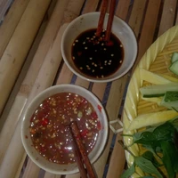 bún đậu nước tương