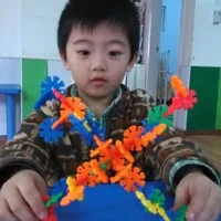 Trương Hàm Thụy khi bé