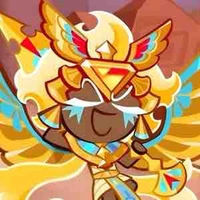 Golden chess cookie