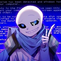 blue sans