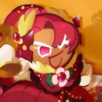 Holly berry cookie