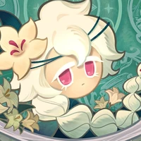 White lily cookie