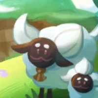 cream sheep