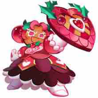 Hollyberry cookie