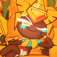 Golden cheese cookie