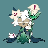 white lily cookie