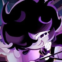 Black shapphire cookie