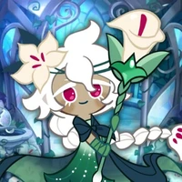 White lily cookie