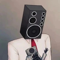 large speaker man