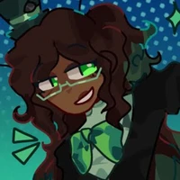 Green TV girl