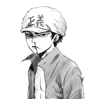 Akainu ( Sakazuki ) lúc nhỏ