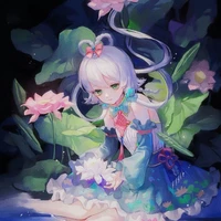 bông sen nhỏ / tác giả / tú