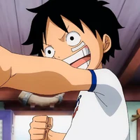 Monkey D. Luffy (4 tuổi)