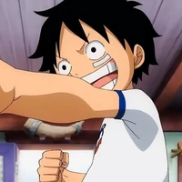 Monkey D. Luffy (4 tuổi)