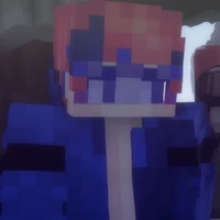 The blue