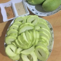 xoài chấm muối tiêu