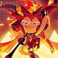 Fire spirit cookie