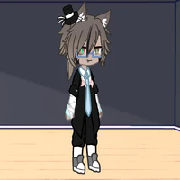 dark wolf cookie
