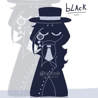 black( cục than đen thui)