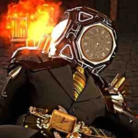Large clockman