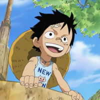 Luffy - lúc nhỏ