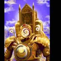 Titan clock man