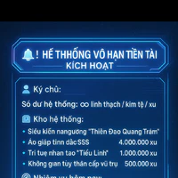tiểu Linh –hệ thống tiêu tiền vô hạn