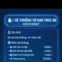 tiểu bánh bao –hệ thống vô hạn thức ăn
