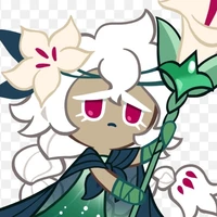 white Lily cookie