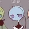 blue