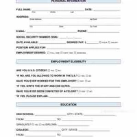 Job application
