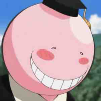 Koro-sensei xấu hổ 