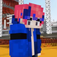 the blue