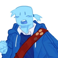 blue