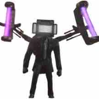 Large tv man