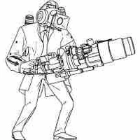 Large camera man