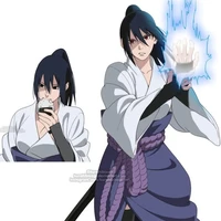 uchiha sarada(tên của sasuke khi là gir)
