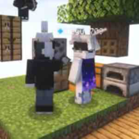Two people