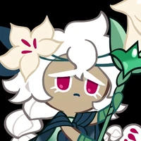 white Lyly cookie