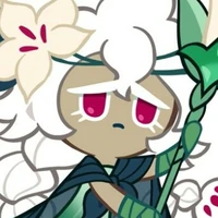 White lily cookie