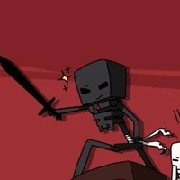 ma xương đen(wither skeleton)