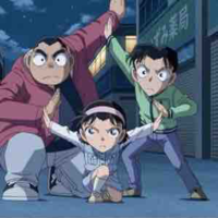 Ayumi, Genta, Mitsuhiko 