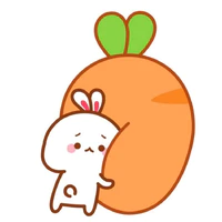 Thỏ nương thích ăn cà rốt