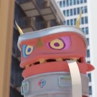 •NGƯỜI MÁY THÙNG RÁC •